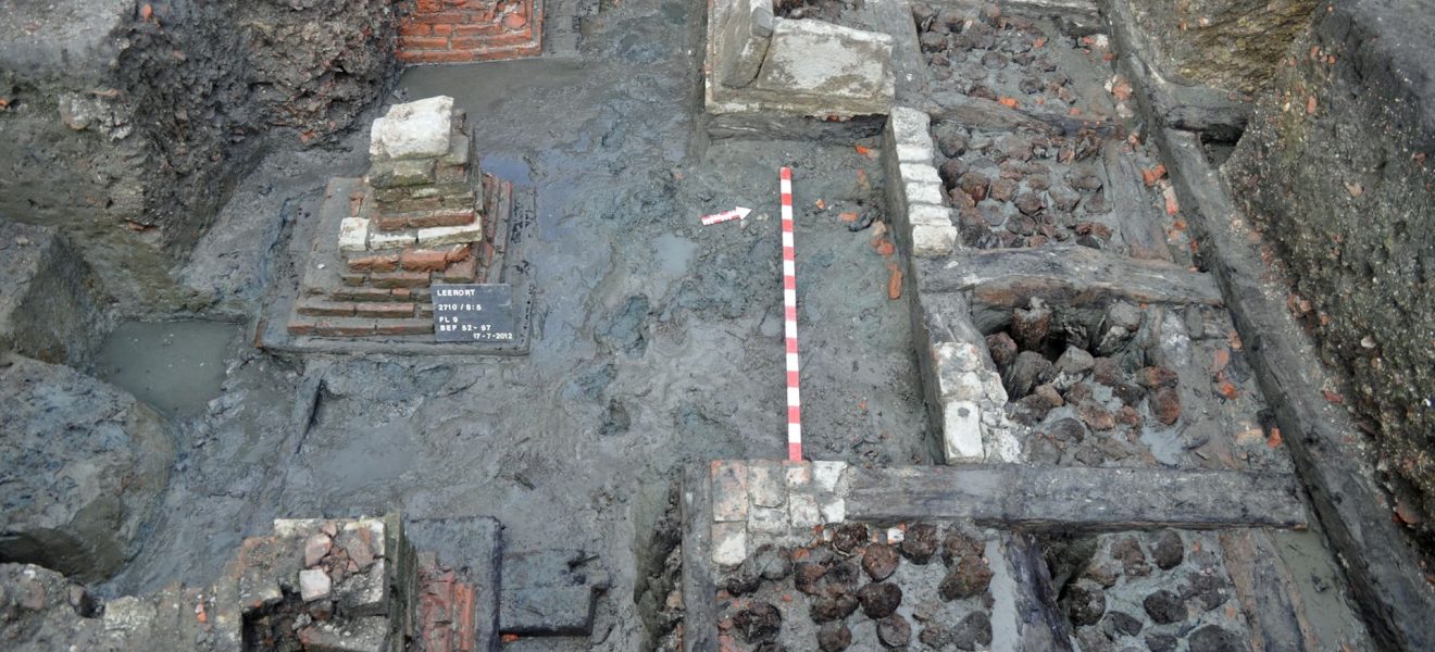 Fundamente des schlosses leerort